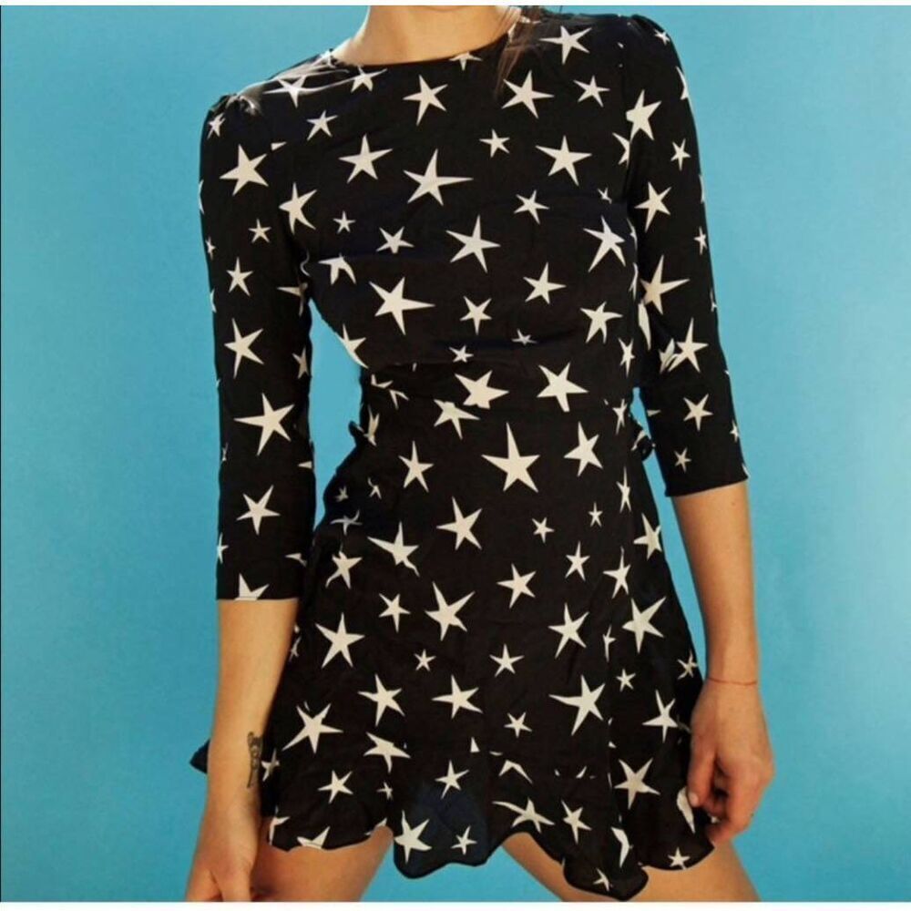 Realisation Par Goldie Star Struck Backless Dress SZ XS